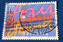 CH Briefmarken Vollstempel   