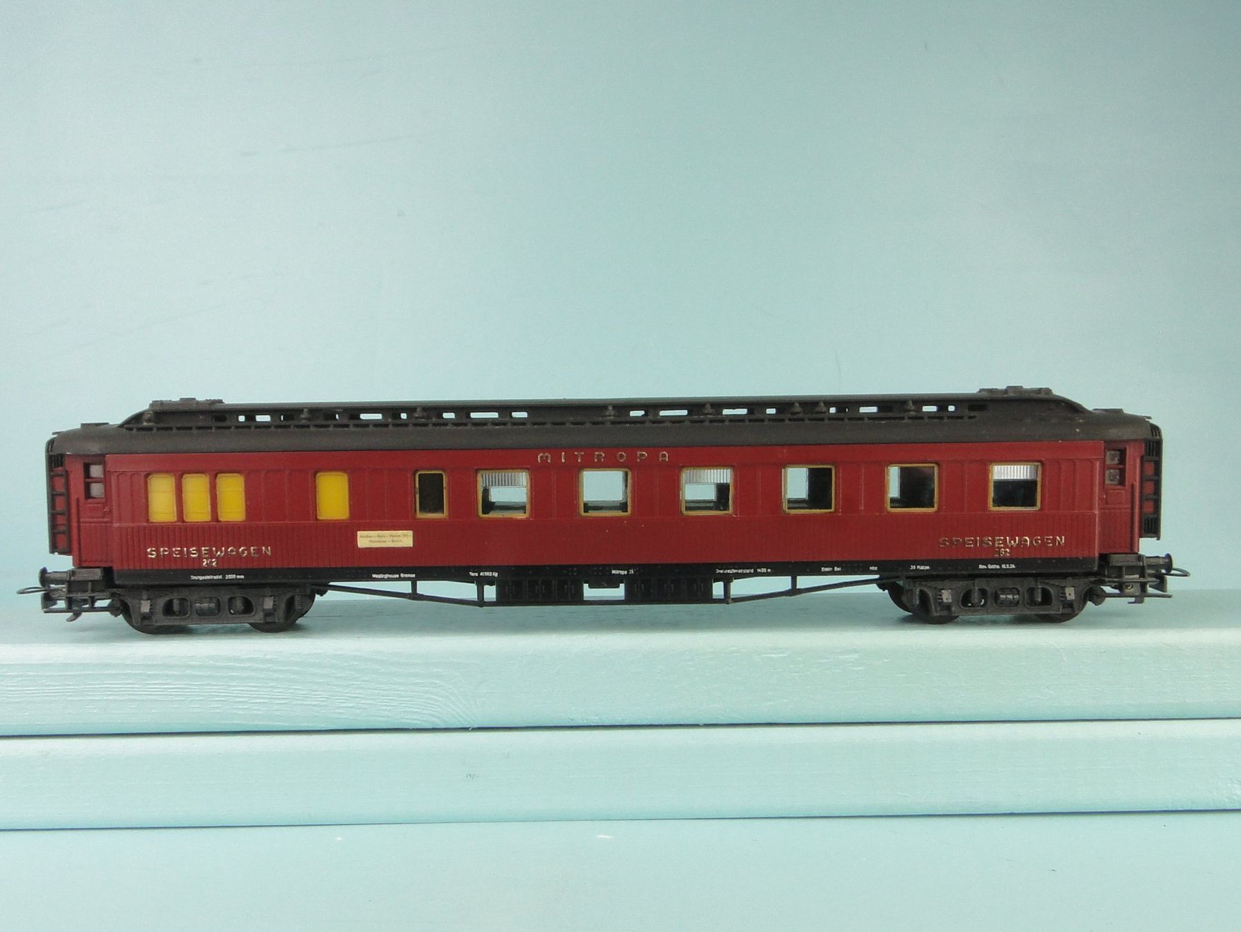 Liliput Modelleisenbahnen: LILIPUT H0 Mitropa Speisewagen – Gebraucht aus Bülach von cann11 4