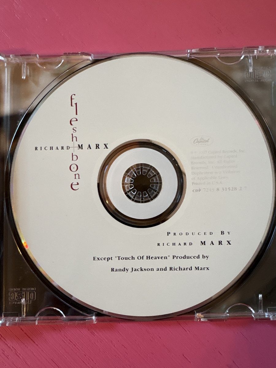CD: Richard Marx - Flesh And Bone – Usato da Lützelflüh-Goldbach venduto da Deiv4 3