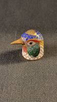 Cloisonne-Fingerhut Vogel