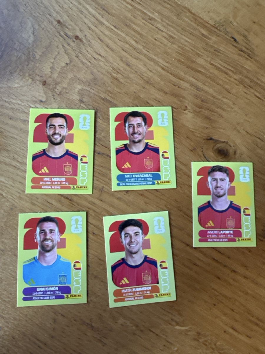 Panini Carte collezionabili: Panini 2026 5er Set ESP – Nuovo (secondo la descrizione) da Masein venduto da Buender45