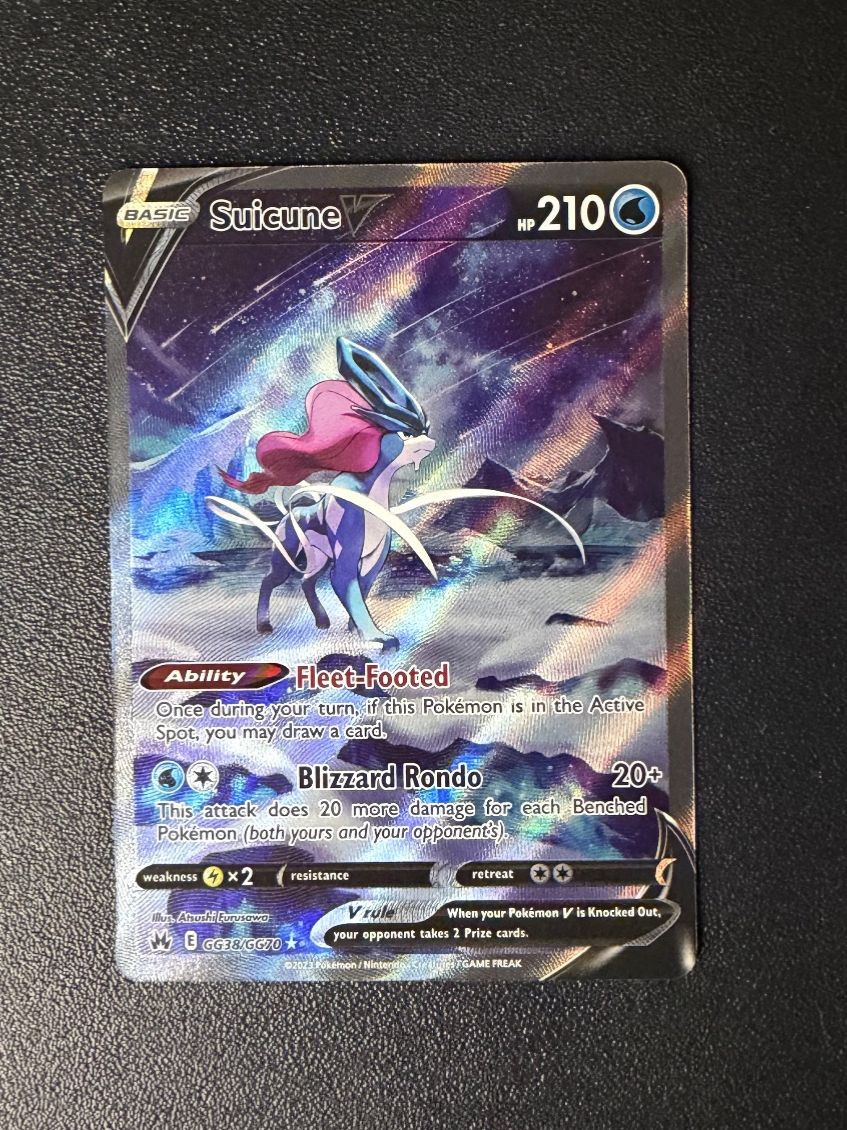 Pokémon Sammelbilder & Trading cards: Suicune V #GG38/GG70 – Neu (gemäss Beschreibung) aus Niedergösgen von SwissPokeCards