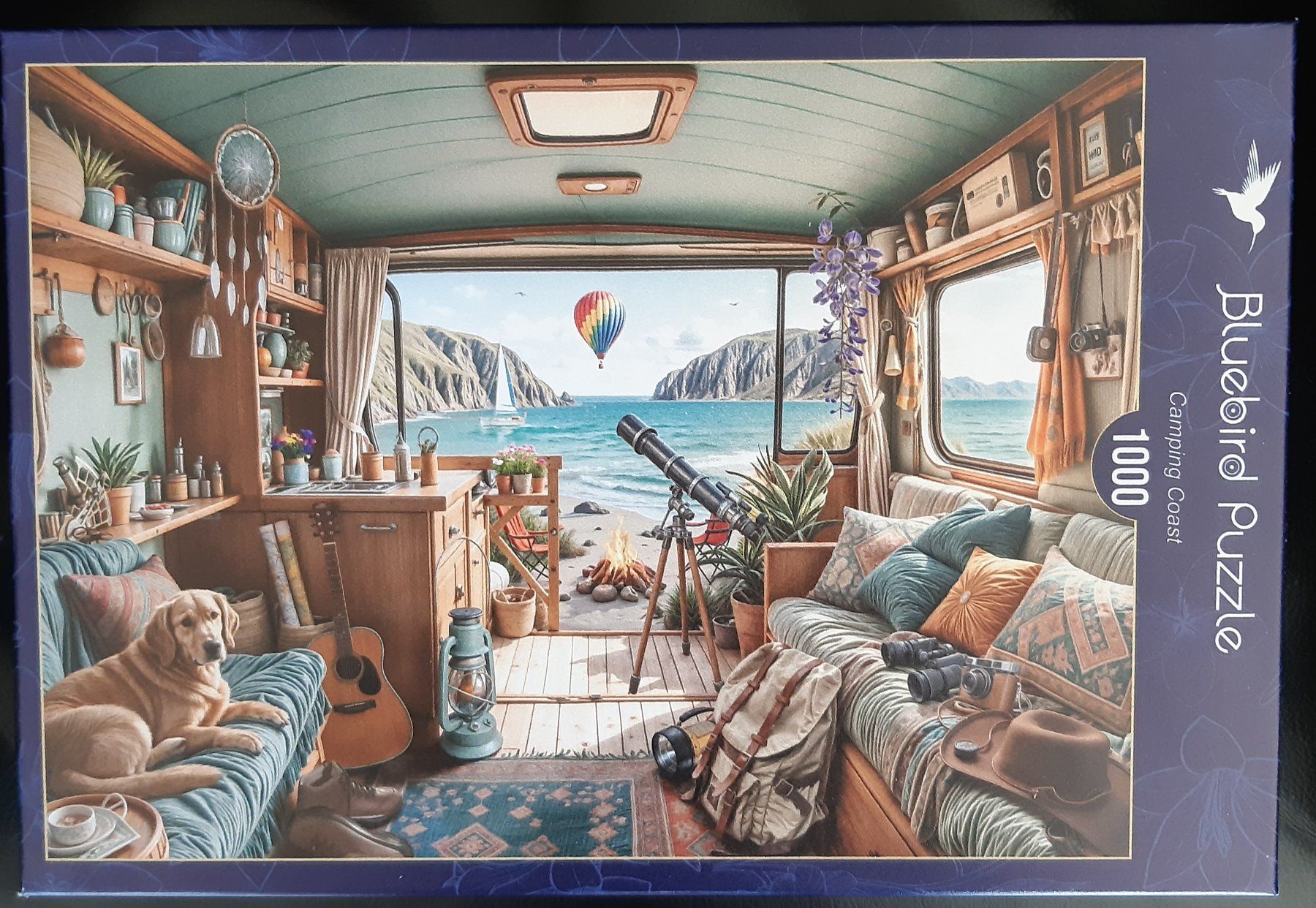 Puzzle: Bluebird Puzzle 1000 Teile, Camping Coast – Usato da St. Gallen venduto da hohl1964