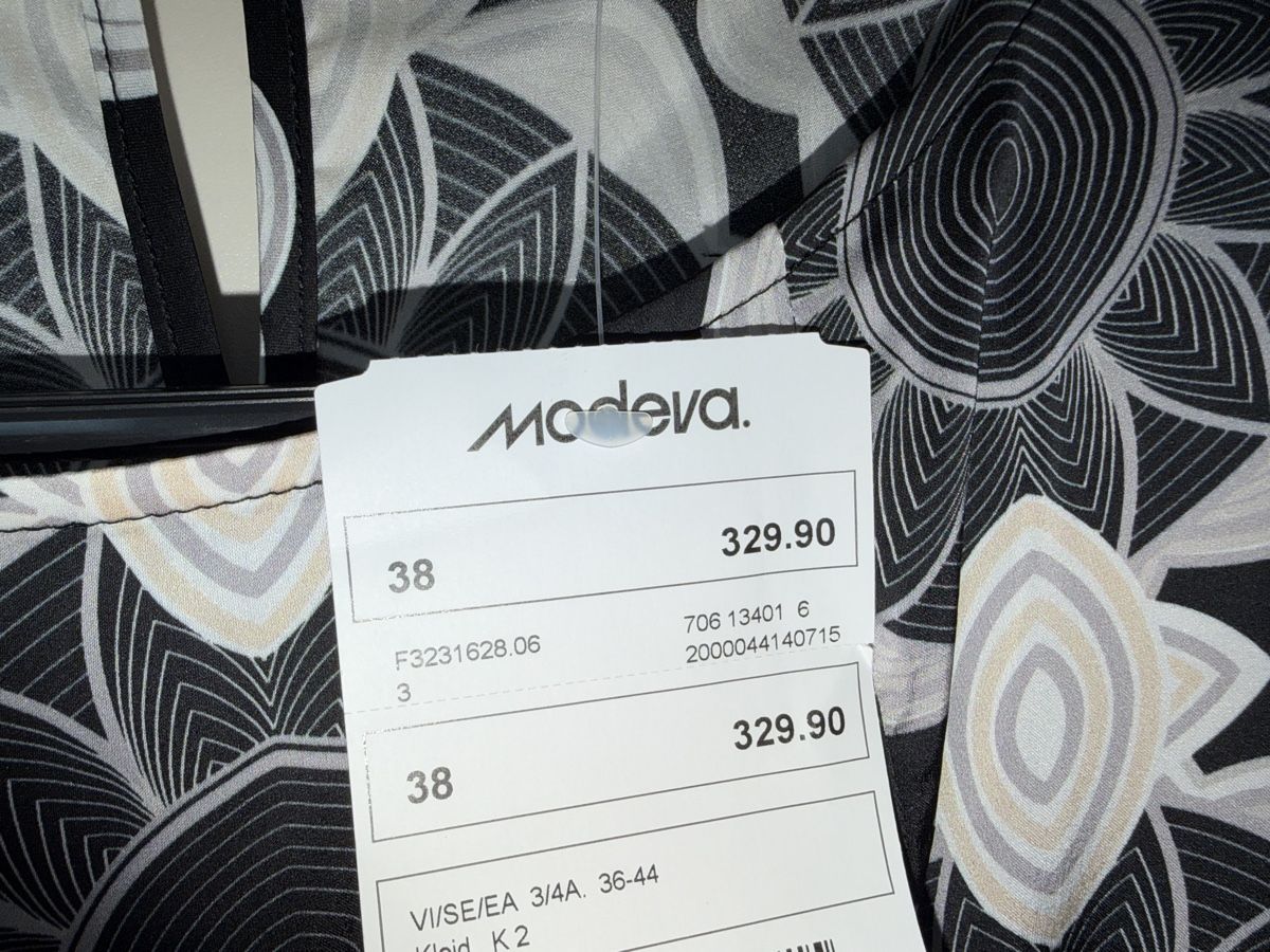 Vestiti: Kleid SEIDE VISCOSE FLOER 38 neu – Nuovo (secondo la descrizione) da Dornach venduto da samuti 2