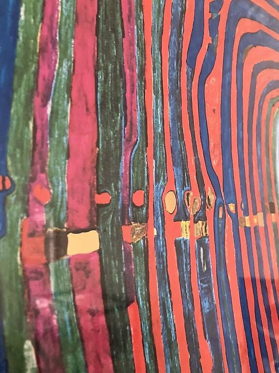 Poster & Bilder: Poster Hundertwasser vergolden – Gebraucht aus Zürich von nos_2msr 3