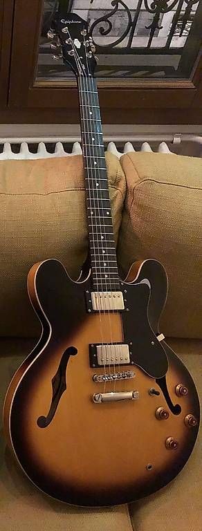 Musikinstrumente: Epiphone Dot Semi-Hollow  Sunburst – Gebraucht aus Thun von pie_9blw 1