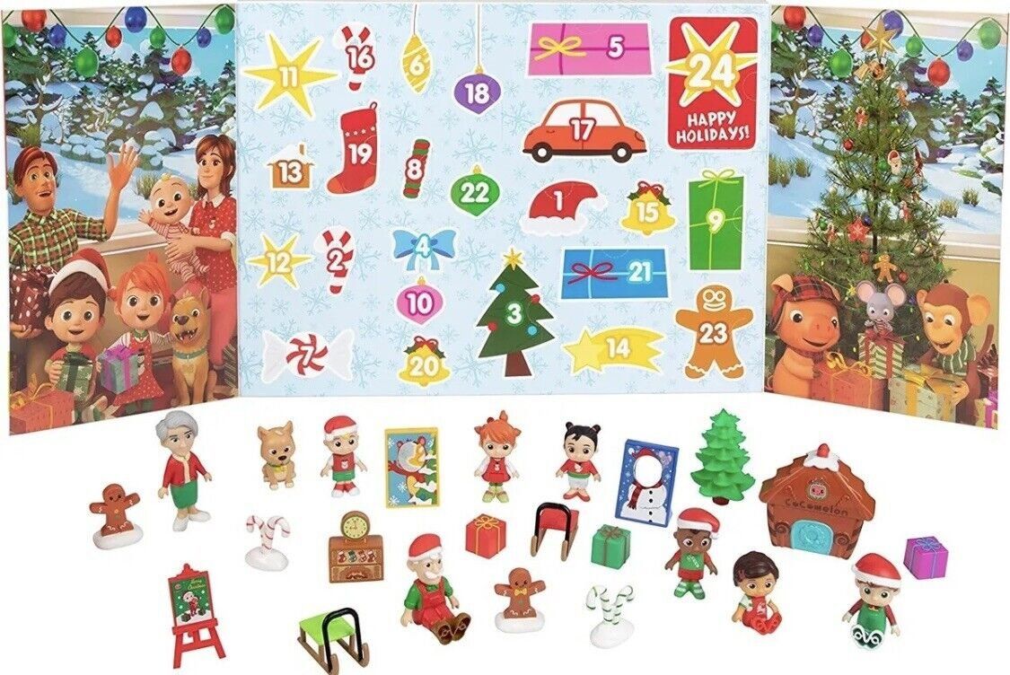 Kalender: Cocomelon Adventskalender / Spielzeug – Neu und originalverpackt aus Oensingen von Liquidations-Shop 1