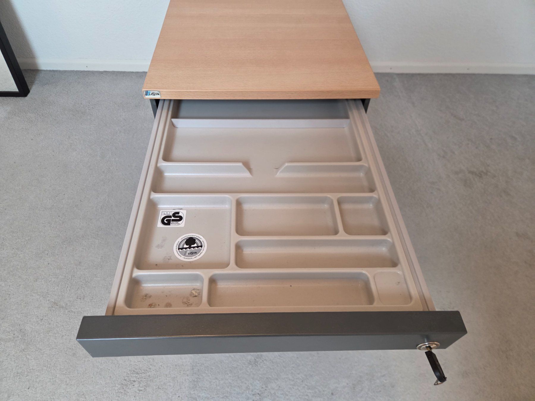 Lista Korpus: Rollcontainer Lista grau gebraucht – Gebraucht aus Bachs von Schpise 3