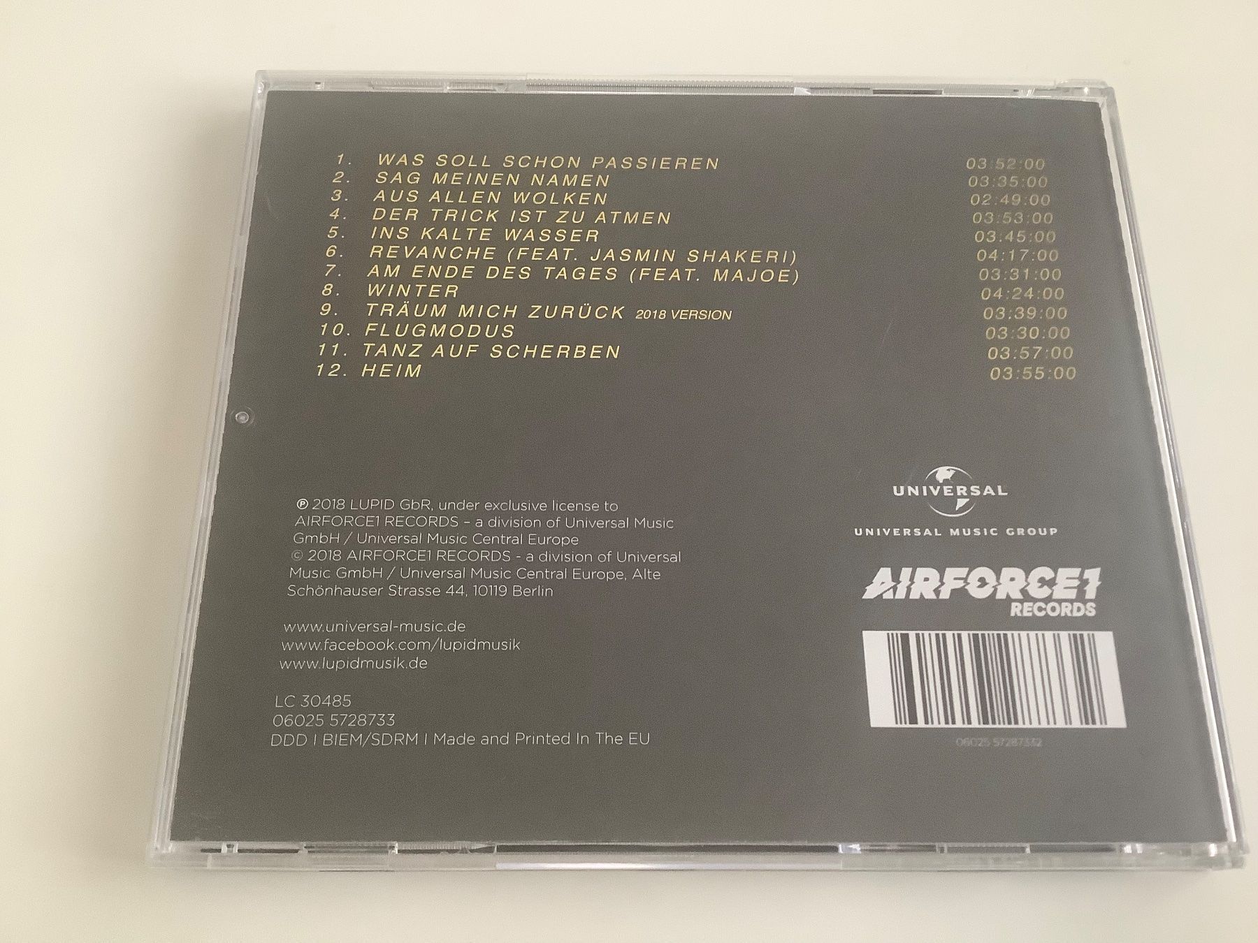 CD: Lupid / Am Ende des Tages / 2018 – Usato da Dübendorf venduto da Troll_88 1