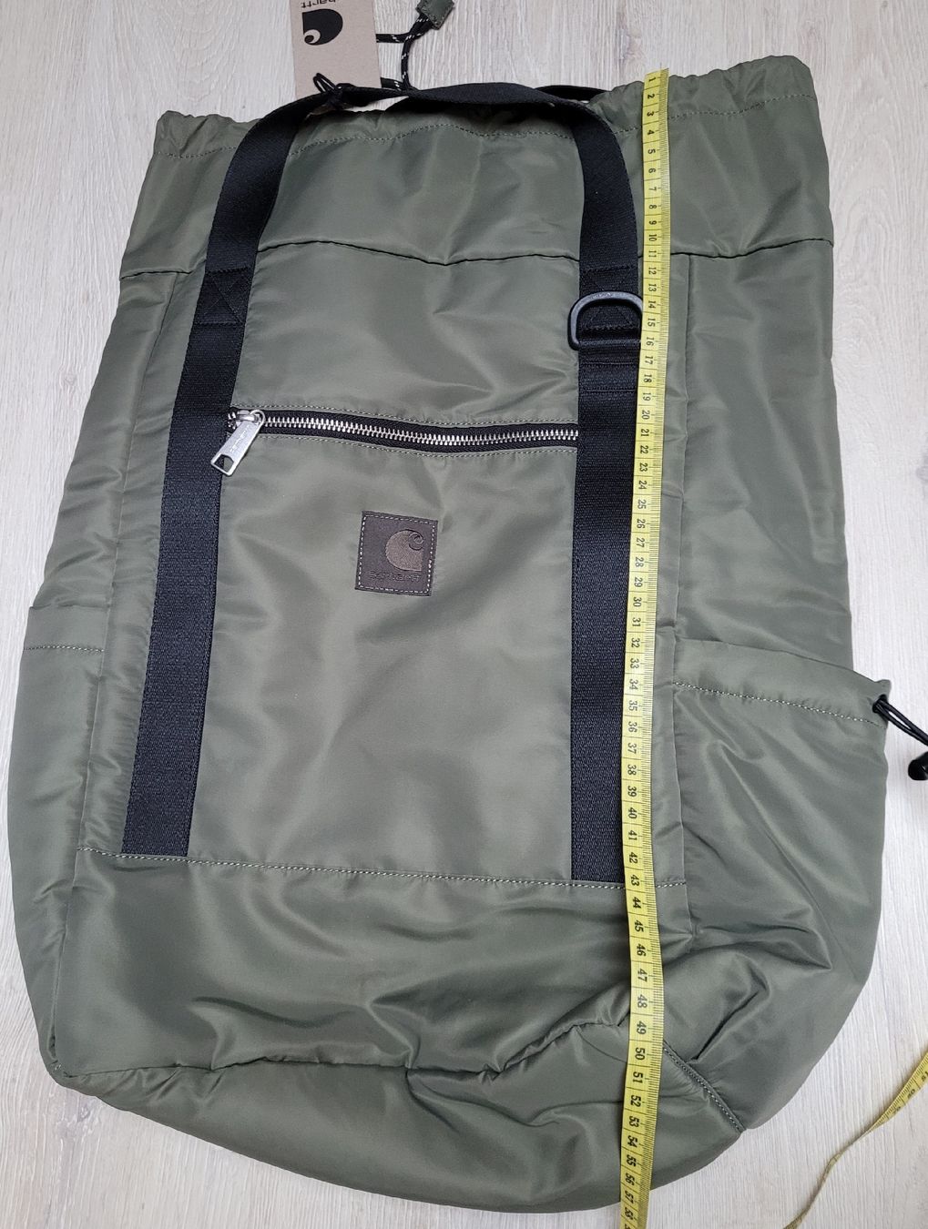 Carhartt Zaini: Carhartt WIP Rucksack Oliv, Neu – Nuovo (secondo la descrizione) da Münchenstein venduto da sun_mx9b