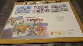 FDC 1992 Luxusbrief Sonderpostmarken Comics