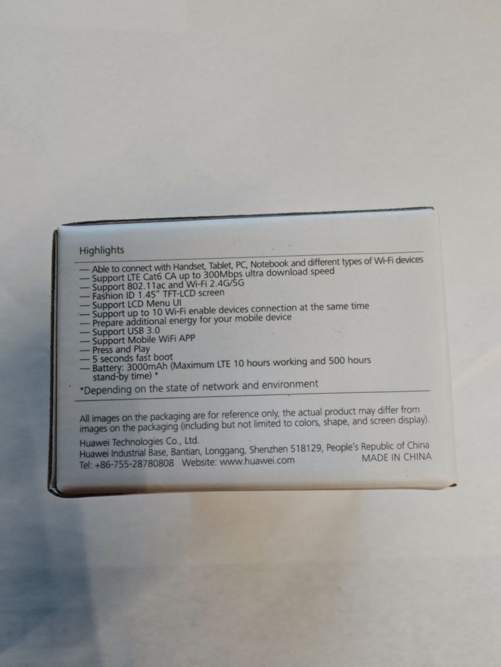 Huawei Modem & Router: HUAWEI Mobile WiFi E5786 – Nuovo e nell'imballaggio originale da Vorderthal venduto da eierchopf 3