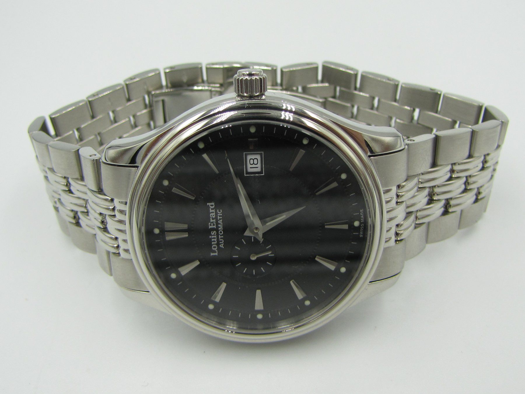 Louis Erard Orologi: Louis Erhard, Automatic mit kleiner Sekunde und Datum. Neu – Nuovo (secondo la descrizione) da Pieterlen venduto da Flipper0 1