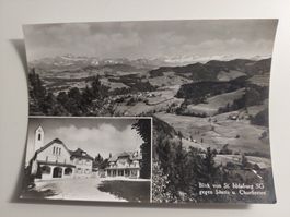 Ansichtskarte Schweiz / schwarz-weiss St.Iddaburg, Gähwil
