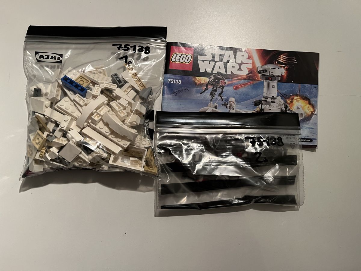 Lego Kit di costruzioni: Lego Star Wars - Hoth Attack 75138 – Usato da Bremgarten b. Bern venduto da Nima14356