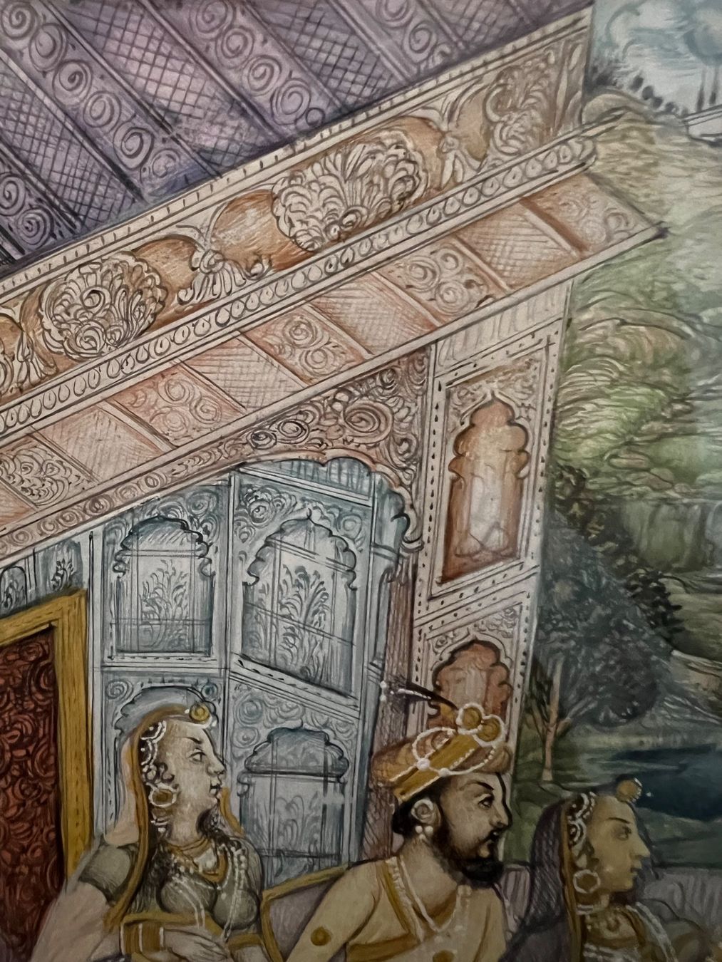 Dipinti: Miniature indo-persane, style moghol – calligraphie persane – Usato da St-Ursanne venduto da Heavenly10 7