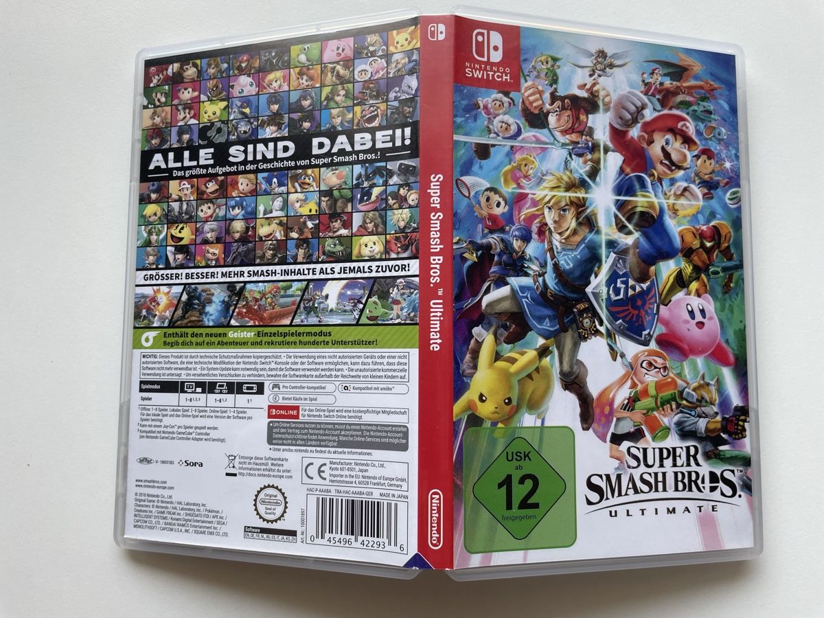 Nintendo Giochi: Nintendo Switch - Super Smash Bros Ultimate  – Usato da Walenstadt venduto da GreenGoblin 3