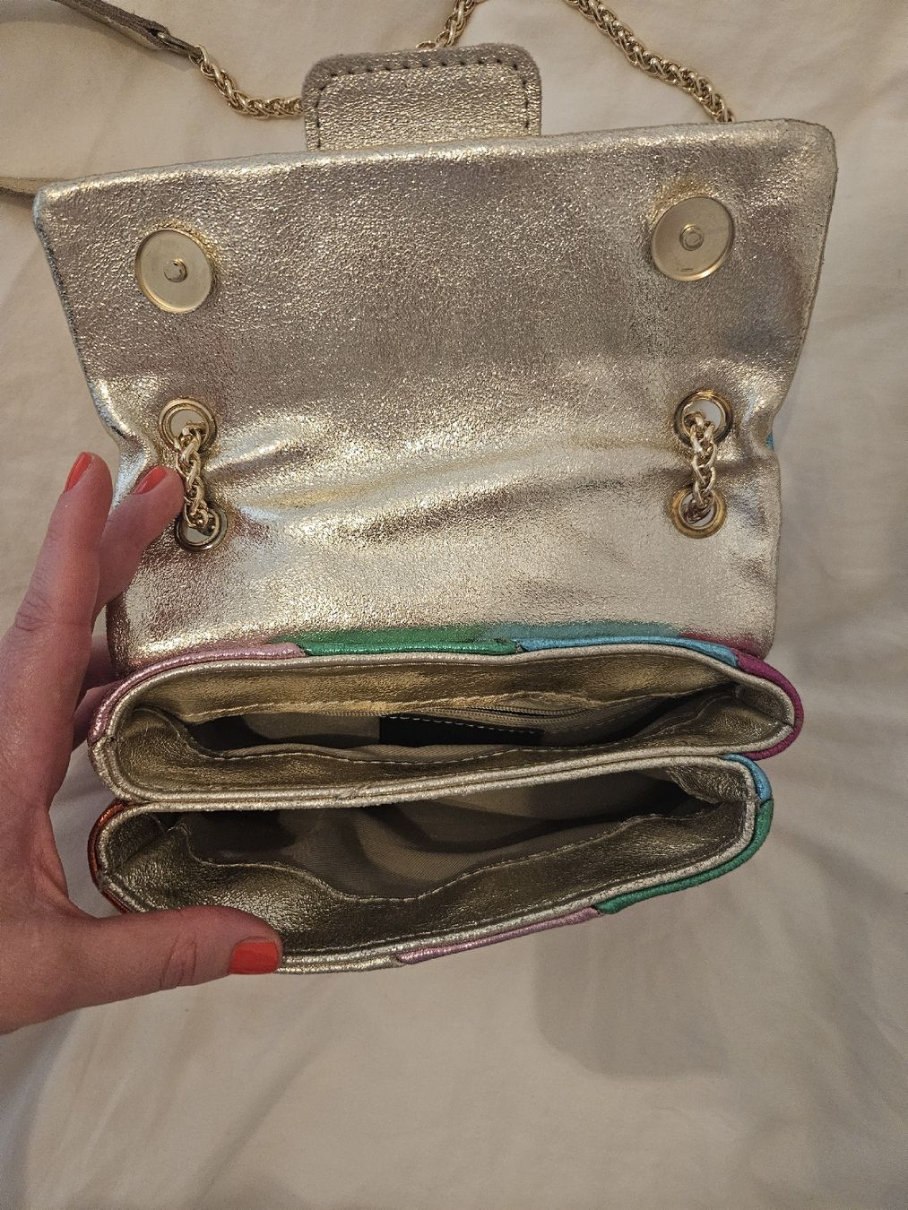 Taschen für Damen: Umhängetasche mehrfarbig – Gebraucht aus Basel von lar_7c62 1