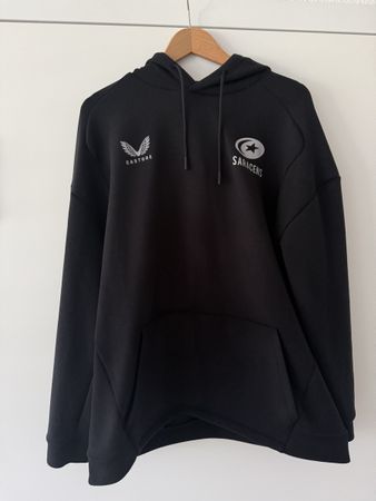 Saracens London Rugby Hoodie L
