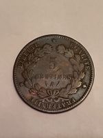 Münze 5 Centimes A 1884