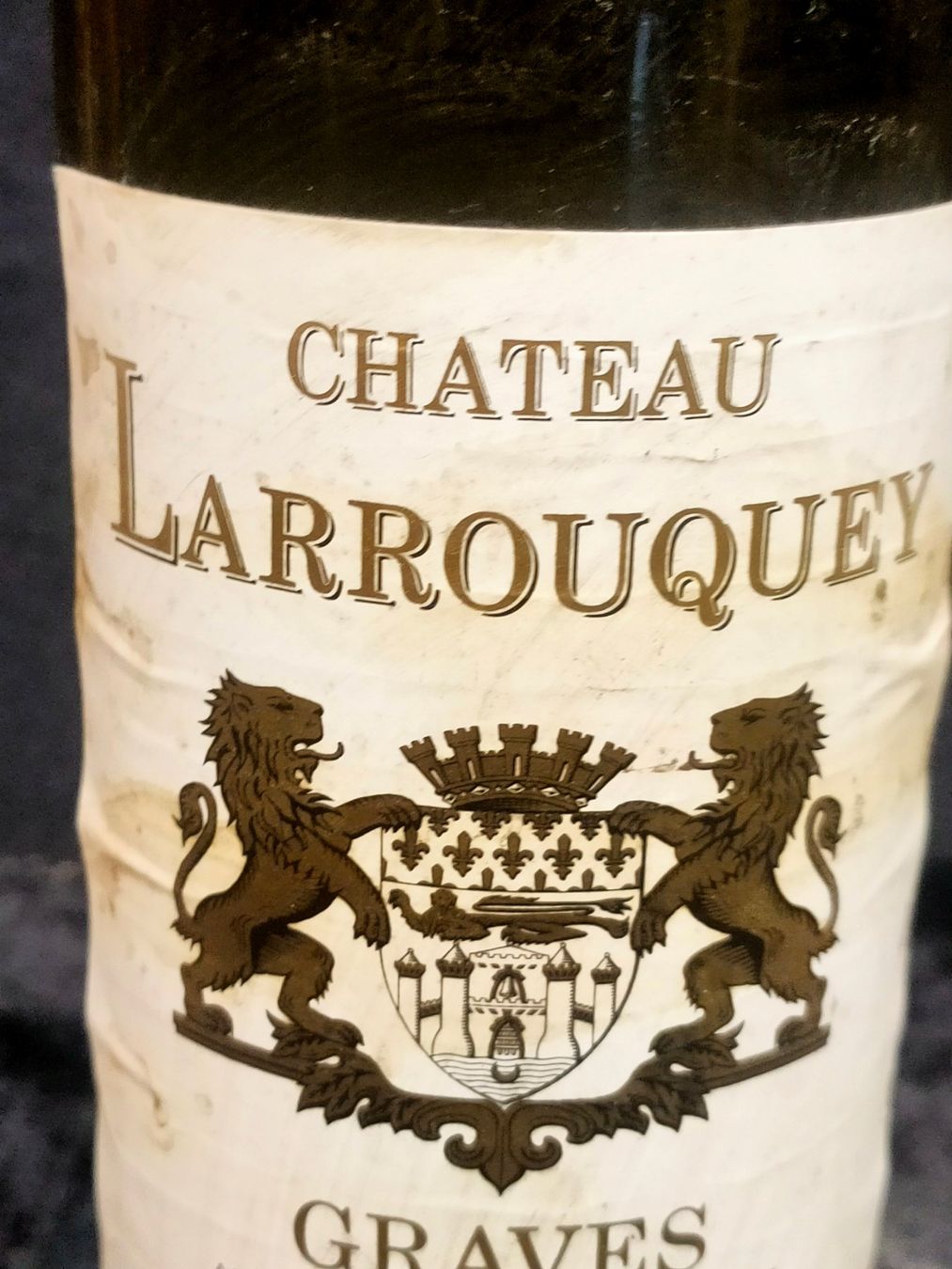 Vino: CHÂTEAU LARROUQUEY 1979 – Nuovo (secondo la descrizione) da Genève venduto da Leboucheoreilles 1