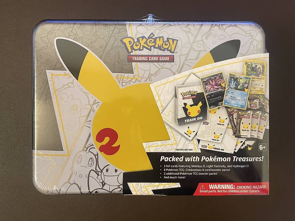 Pokémon Carte collezionabili: Pokemon 25th Celebrations Collector Chest – Usato da Oetwil am See venduto da Push_Pull_Leg