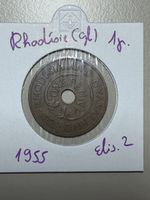 Rhodesie (GB) - 1 penny - 1955 - Elisabeth 2