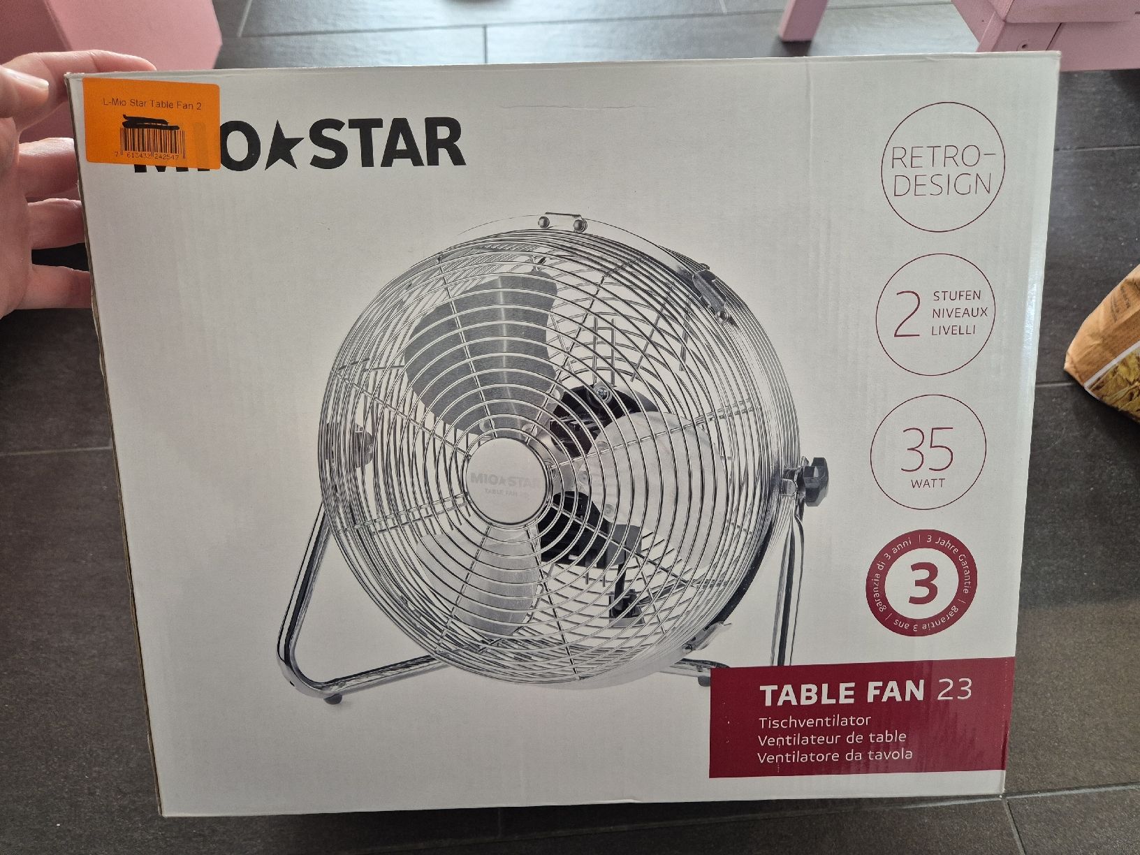 Mio Star Ventilatoren: Tischventilator mio star 23 – Neu und originalverpackt aus Weesen von flying_kiwi
