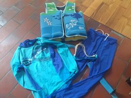 UV-Schutzkleidung und Schwimmweste 110