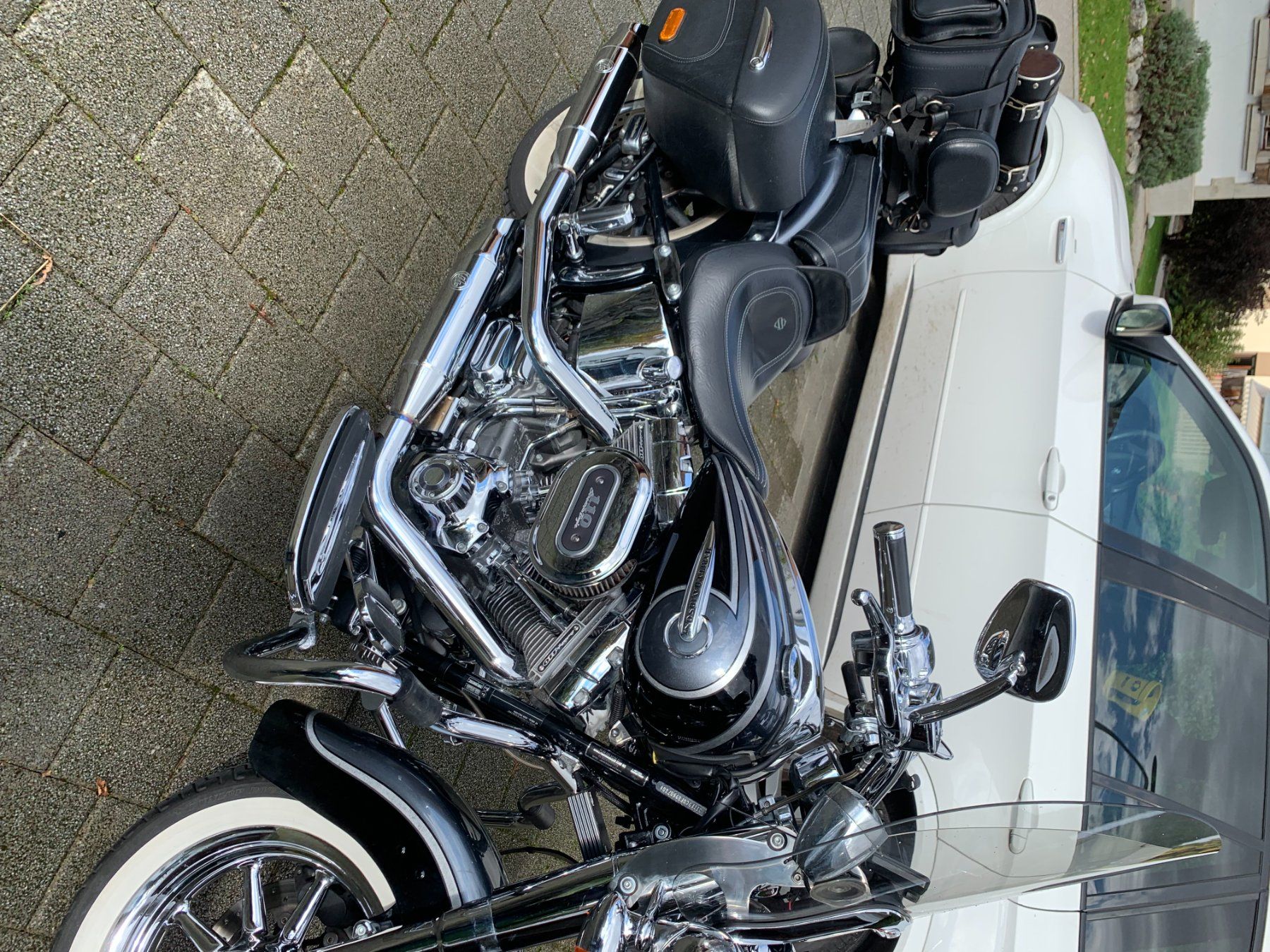 Harley-Davidson Strada: HARLEY-DAVIDSON FLSTNSE DELUXE Sonderedition 2015 – Usato da Cordast venduto da PKrainer 2