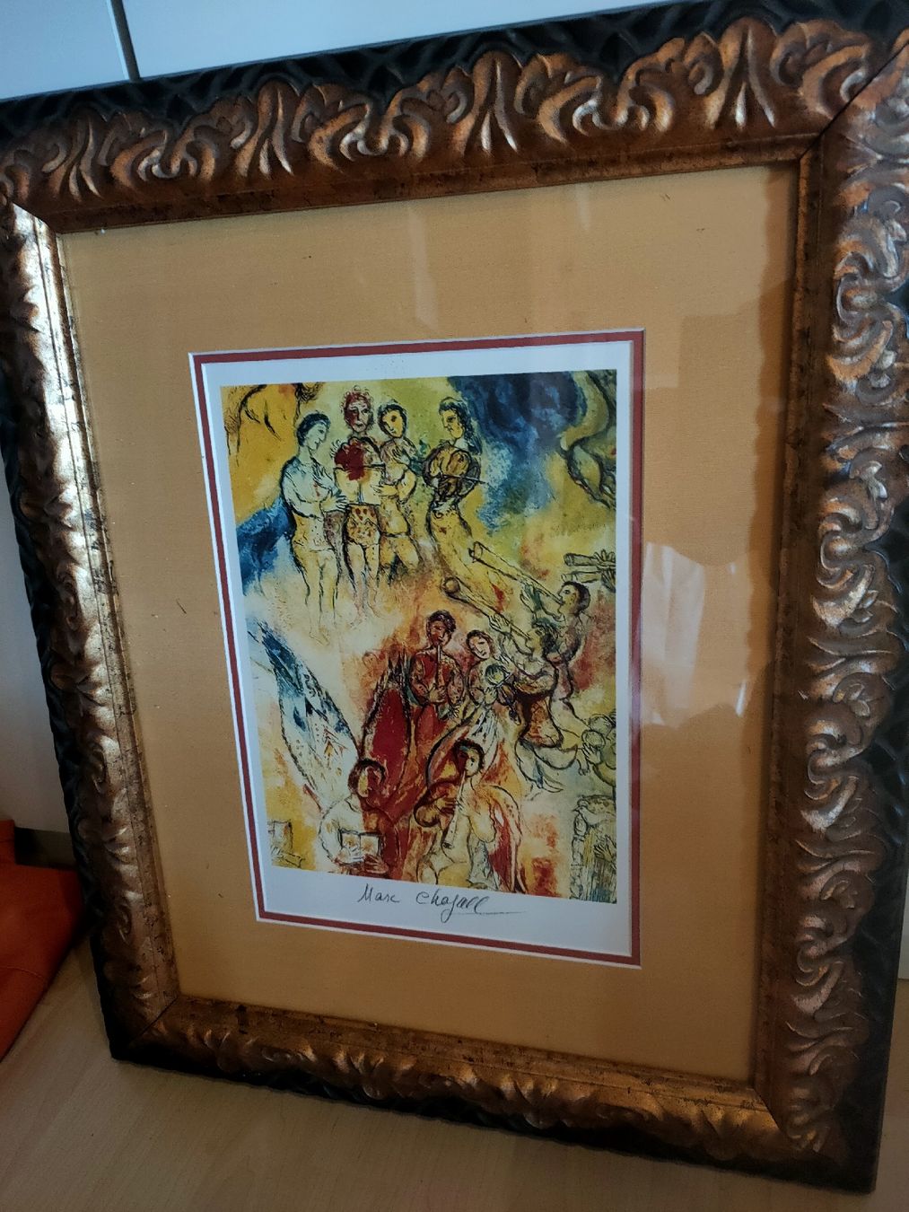 Poster & Bilder: schönes Bild mit Engeln und tollen Rahmen – Gebraucht aus Menziken von Dragon-Fuchur 2