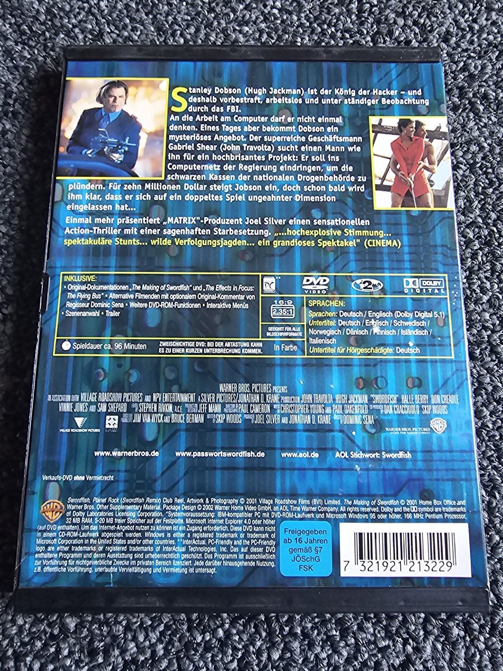Tous les DVDs: Swordfish DVD (21844) – D'occasion à Ruswil par jan_bxl5 1