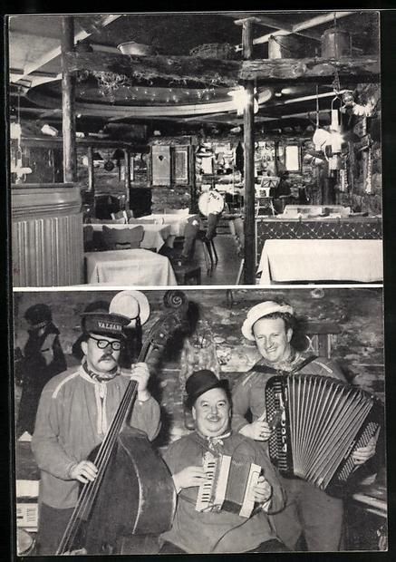 Cartes postales: Arosa, Musiker Max, Moritz und Bobby im  – D'occasion à Berlin par bartko-reher