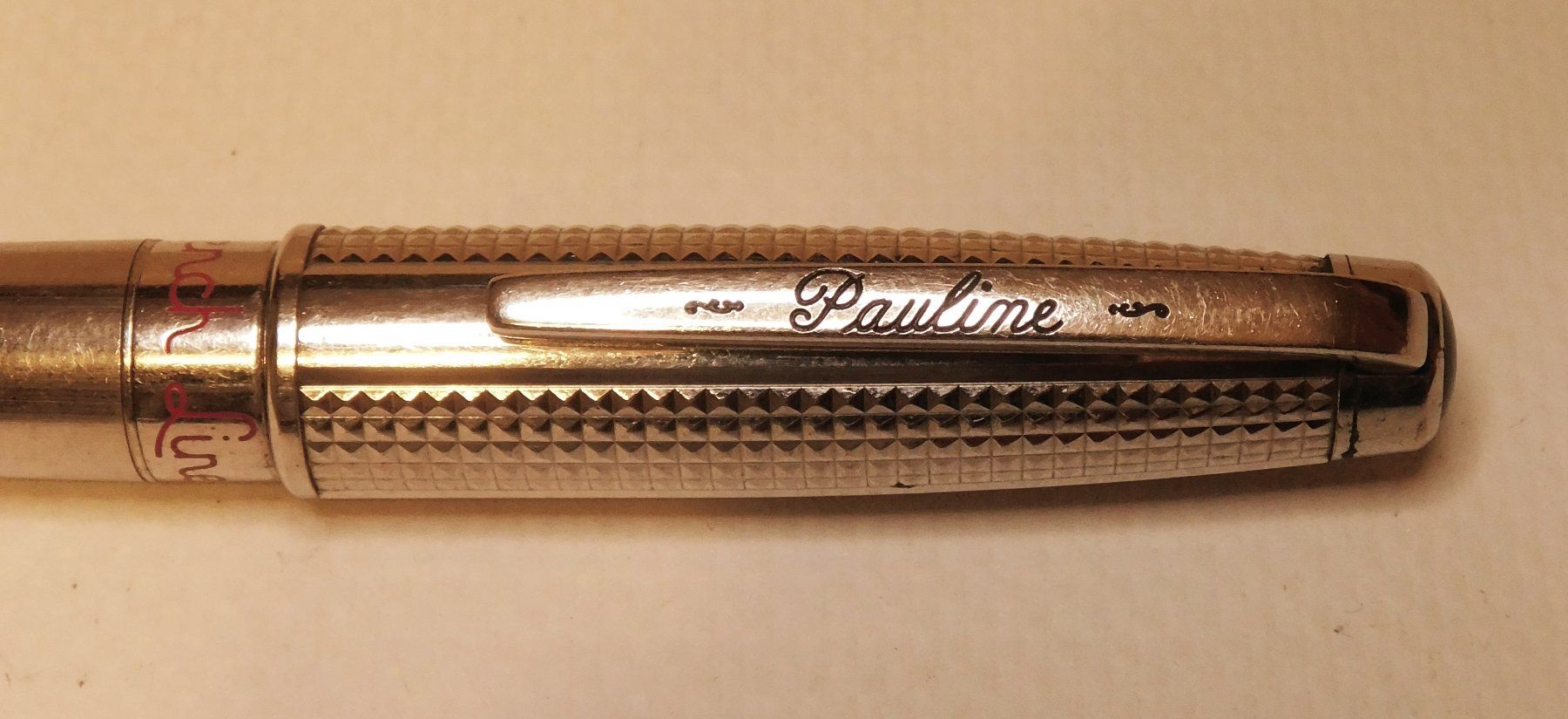Dupont Stifte & Marker: Stift Sheaffer Pauline Rollerball Versilberte 2017er – Gebraucht aus Emmenbrücke von Ulisse-22 1