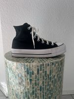 Converse Chuck Taylor All Star Plateau – Schwarz/Weiss