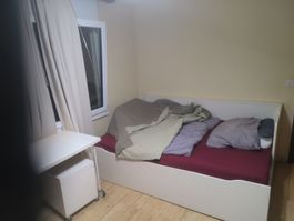 Hemnes Bett PLUS, praktisch neuwertig, weiss,  neue Matraze
