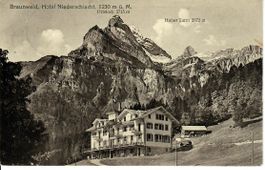 Hotel Niederschlacht - Braunwald 1920
