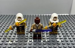 Mace Windu & 2 Jedi Tempelwachen Minifiguren