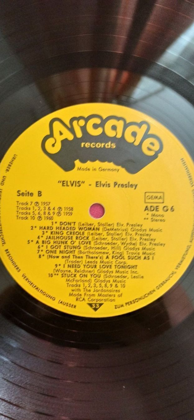 Dischi in vinile: Elvis Presley Schallplatte – Usato da Meggen venduto da Malecifent 3