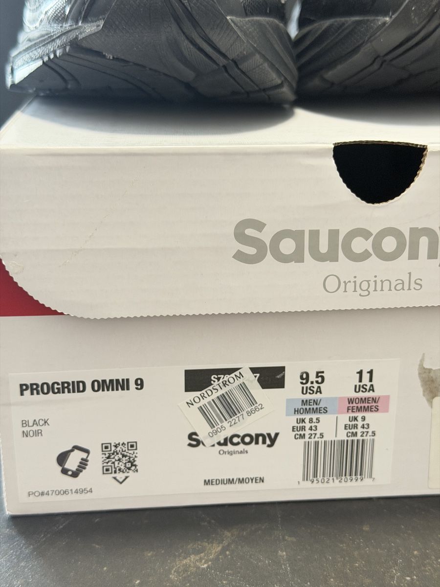 Saucony Scarpe da uomo: Saucony ProGrid Omni 9 Armor Black – Nuovo e nell'imballaggio originale da Yverdon-les-Bains venduto da ioustock 4