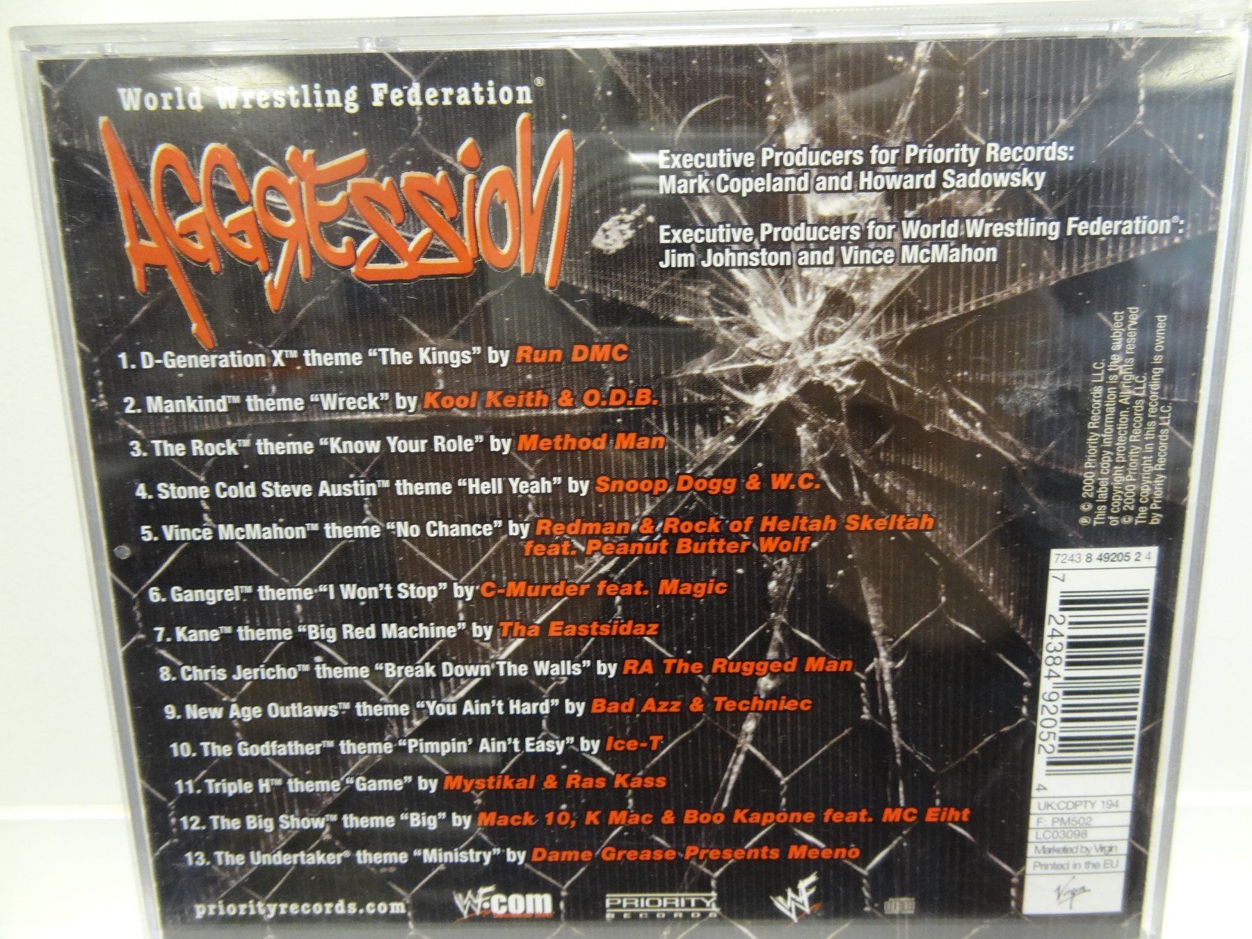 CD: Original WWF Aggression CD - Musik-Kompilation – Usato da luzern venduto da musicandart 1