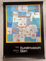 Paul Klee Original Ausstellungsplakat Bern 1970