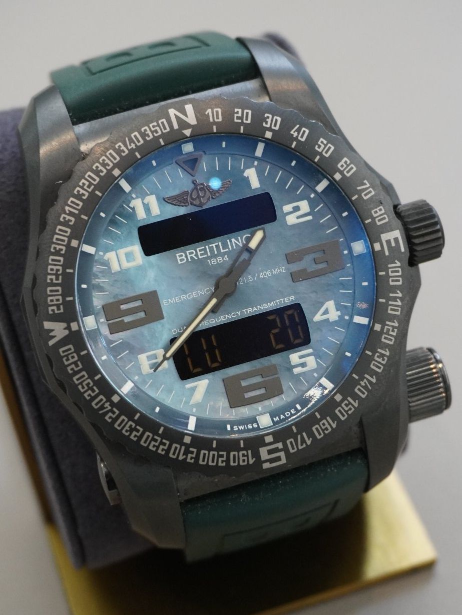 Breitling Orologi: Breitling "Emergency Night Mission" – Usato da Genève venduto da Harold-W
