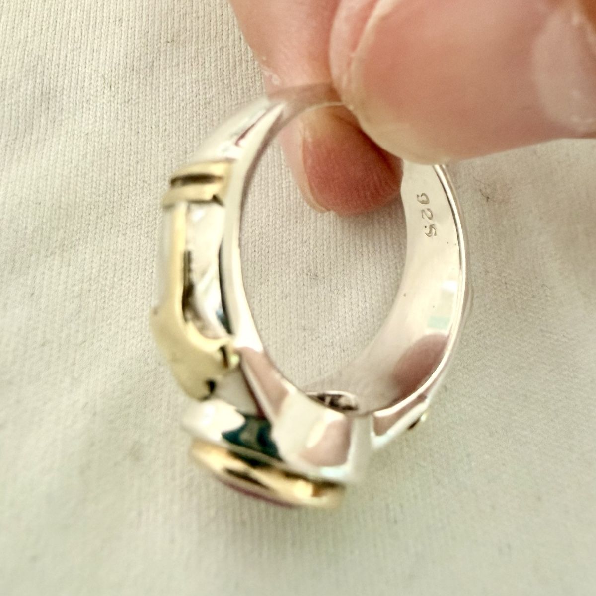 Ringe: Bague en argent - Rubis – Gebraucht aus Marly von Nor_al3 5