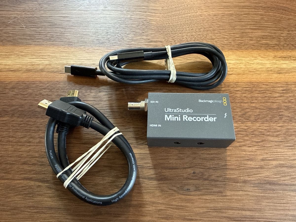 Blackmagic Enregistreurs: Blackmagic Design UltraStudio Mini Recorder HDMI/Thunderbolt – D'occasion à Bern par 4KSzxrEjtKm