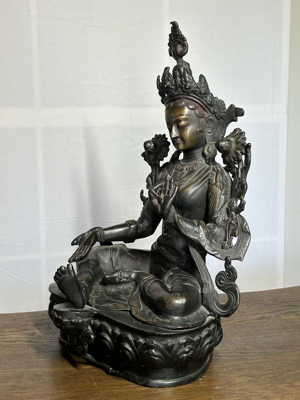 Sculture & Statue: Grüne Tara /  Bronze Skulptur – Nuovo (secondo la descrizione) da Rocourt venduto da Vijay02 5