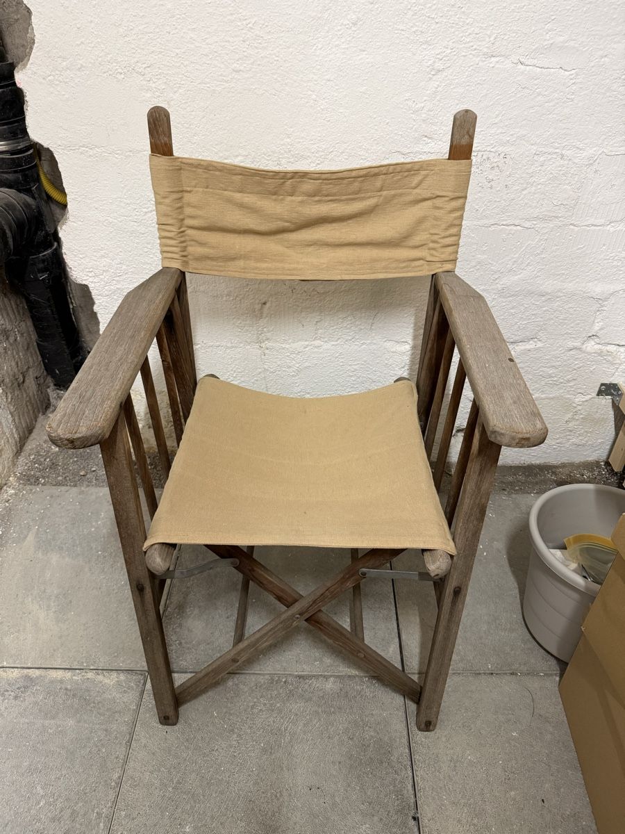 Poltrone: Fauteuil pliant toile bois – Usato da Kloten venduto da Mumiiin 1