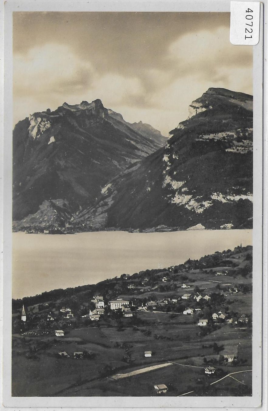 Cartoline postali: Aeschi - Thunersee - Justital – Usato da Ettingen venduto da Kartenplanet