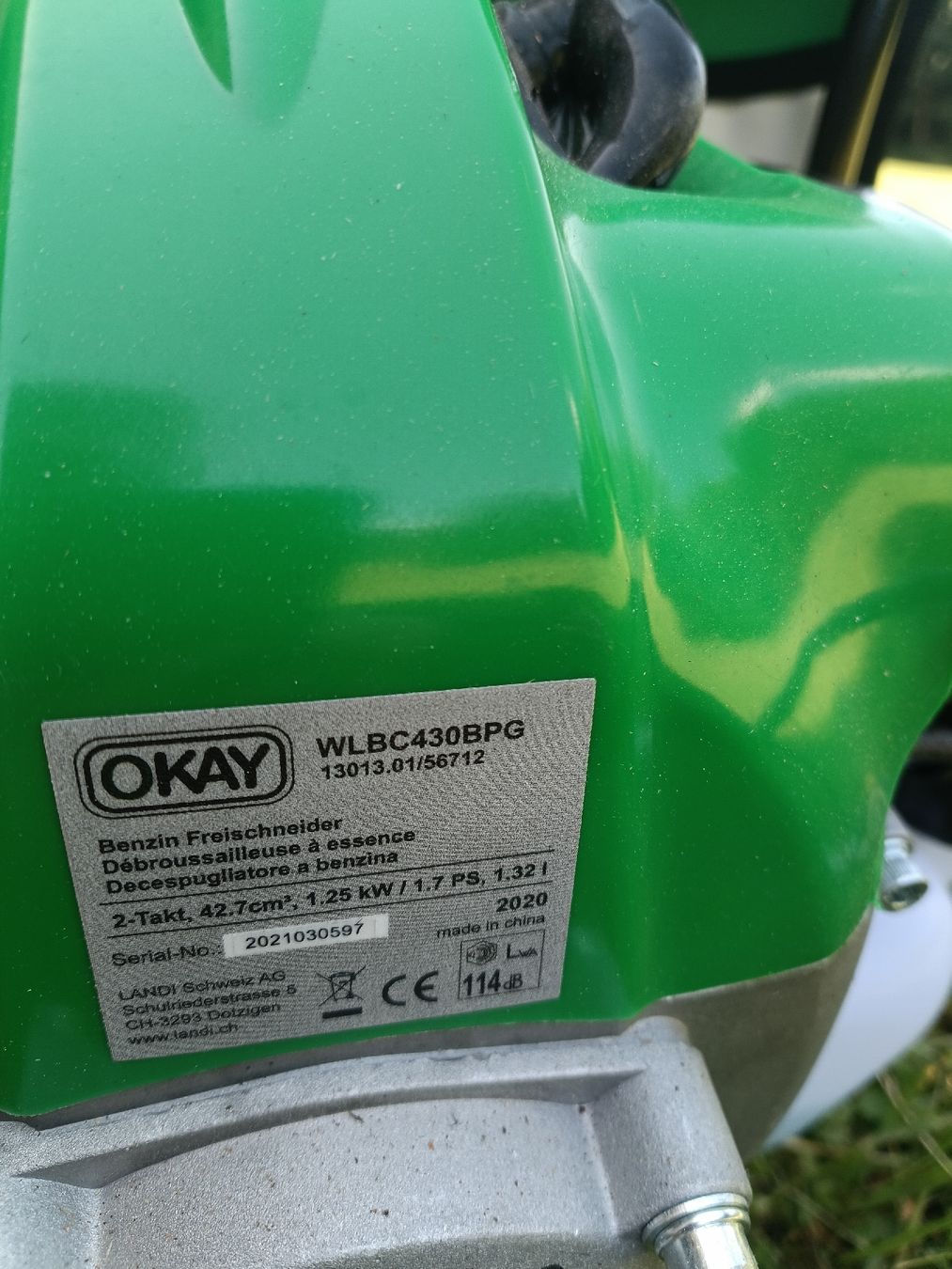Rasenmäher: Okay Rasentrimmer  – Gebraucht aus Schönengrund von koli21 1