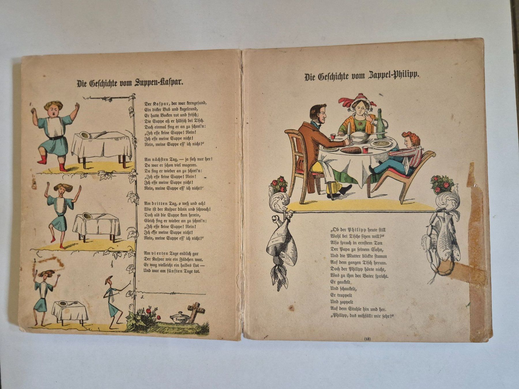 Libri: Der Struwwelpeter Bilderbuch 1871 – Usato da Langendorf venduto da zvonu161 7